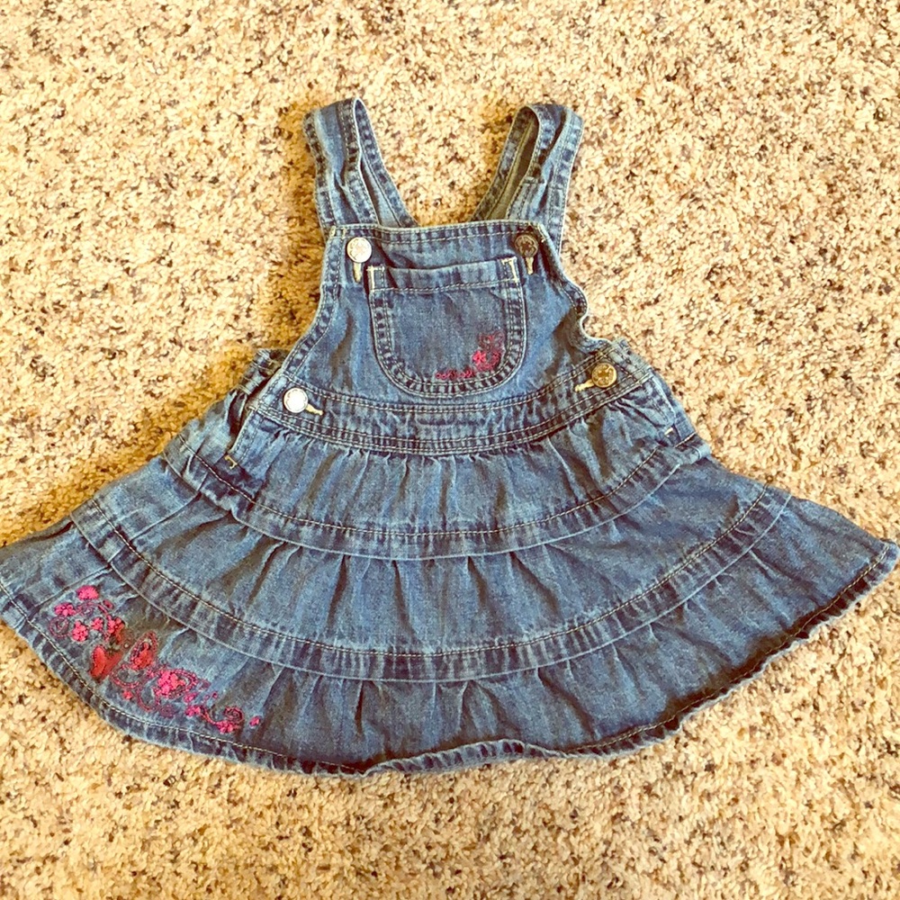 Oshkosh Ruffle denim dress